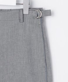J.PRESS LADIES S TCリネン ドライツイル ストレート パンツ