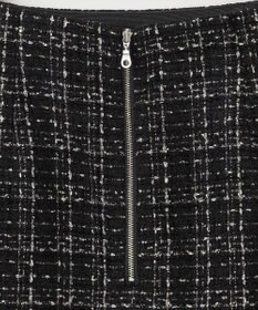 組曲 ラメステッチツイード スカート