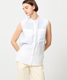 BEIGE， BASILE / バンドカラーシャツ