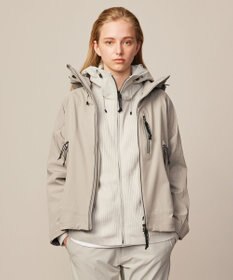 JOSEPH ABBOUD MOUNTAIN 【ストレッチ/撥水/防水素材/イタリア素材/ライナードッキング対応】マウンテンシェル パーカー