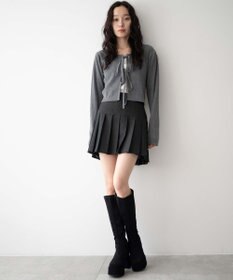 WEGO ストーム付きワイドヒールロングブーツ