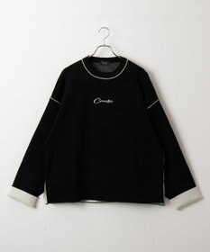 WEGO アウトリンキングニットプルオーバー