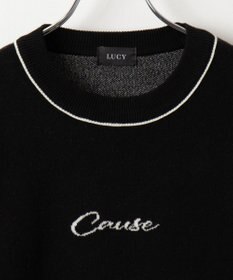 WEGO アウトリンキングニットプルオーバー