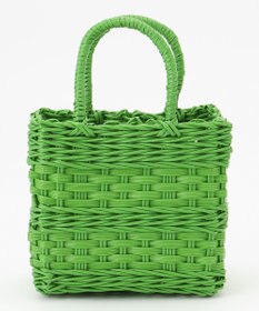 LA BAGAGERIE 【maison vert】【再生ポリエチレン使用】チューブかごバッグ