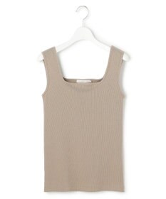 ICB 【WEB限定カラーあり・先行予約】 ブロードステッチリブ タンクトップ