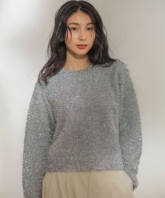 組曲 ラメシャギーニット