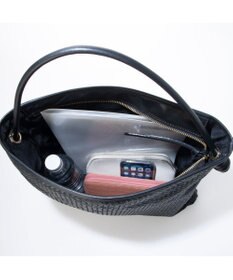 UNBILLION ペルケ perche / レザーメッシュ1本手結びトート