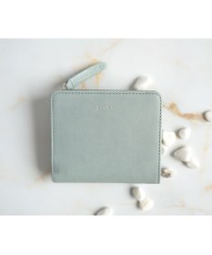 genten ピア Lファスナー二つ折り財布