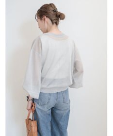 AMERICAN HOLIC 接触冷感２ＷＡＹシアーニットカーディガン