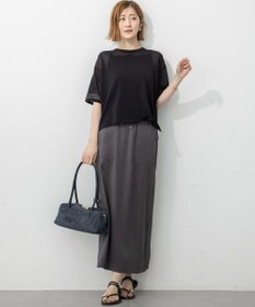 23区 S 【洗える】スパンコールシアー ニットT