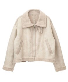 Green Parks フェイクムートンブルゾン