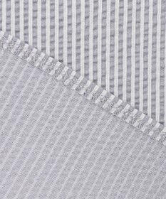 ANY SIS L 【洗える】ランタンスリーブサッカー ブラウス