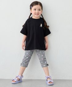 ANY KIDS 【綿100%】バックプリント オーバーサイズTシャツ