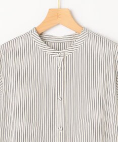 組曲 S 【前後着用可】コンパクトシャーティング チュニックブラウス