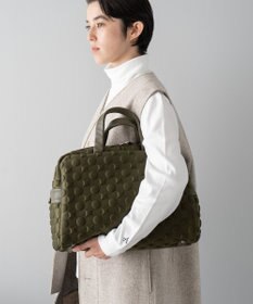 MIYABIYA 【撥水加工】La quoh with kirakaracho 南蛮七宝エンボスボンディング ボストン