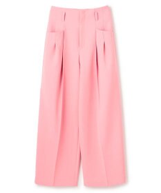 BEIGE， LAC / 2WAYストレッチワイドタックパンツ