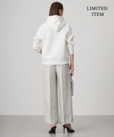 ICB L 【WEB限定・洗える】ソフトダンボール フーディ プルオーバー