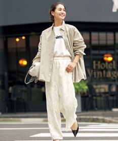 UNFILO 【WEB限定カラー】コットン オーバーシャツ