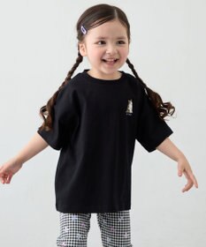 ANY KIDS 【綿100%】バックプリント オーバーサイズTシャツ