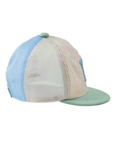 MIKI HOUSE HOT BISCUITS 【44-54cm】 ストライプ ロゴメッシュキャップ