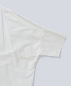 WHITE MAILS COTTON PAPER COMPACT POPLIN KAFTAN ドレス