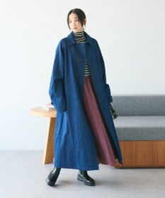 CRAFT STANDARD BOUTIQUE ナイロンワークギャザースカート