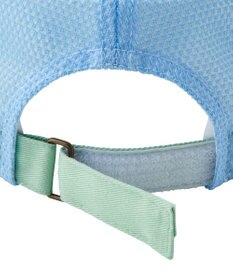 MIKI HOUSE HOT BISCUITS 【44-54cm】 ストライプ ロゴメッシュキャップ