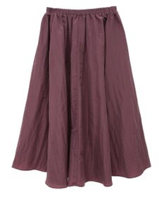 CRAFT STANDARD BOUTIQUE ナイロンワークギャザースカート