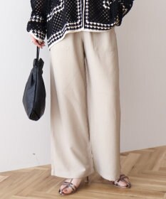 AMERICAN HOLIC 【接触冷感】ベイカーリラックスパンツ