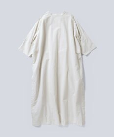 WHITE MAILS COTTON PAPER COMPACT POPLIN KAFTAN ドレス
