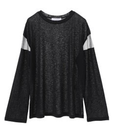 Green Parks シアー切替長袖プルオーバー