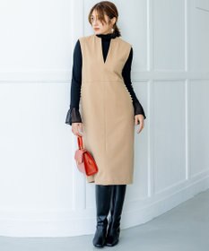 組曲 【洗える】フライスタートルネック カットソー