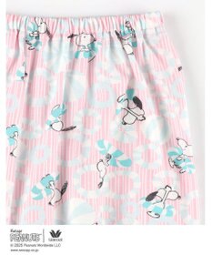 WACOAL ワコール_リラックス＆スリープ パジャマ 3分袖 半袖 8分丈 綿100%(本体) PEANUTS スヌーピー レディース FDT158 /ワコール