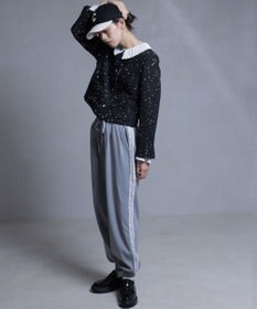 組曲 【組曲×setsuko sagittaire】レーシートラック パンツ