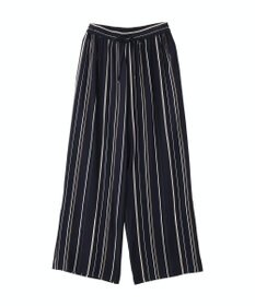 YECCA VECCA アートプリントスリットワイドパンツ