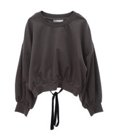 Green Parks ａ．バックレースアップスウェット