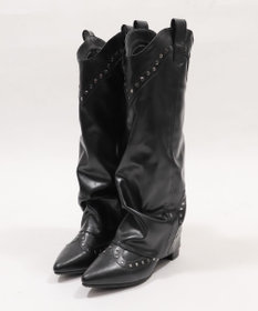 WEGO ウエスタンカバーロングブーツ