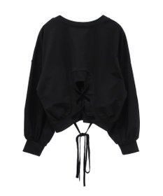 Green Parks ａ．バックレースアップスウェット