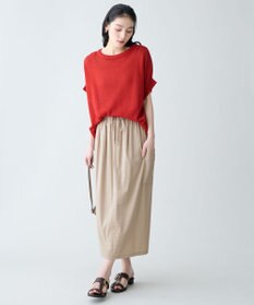 ANY ラミータッチオーバーニット