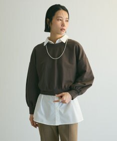 Green Parks ａ．バックレースアップスウェット