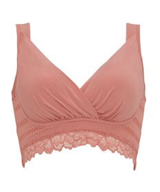 BRADELIS New York 【BRADELIS Me / ノンワイヤー】オールインワンブラ 24時間ラクに着用 ナイトブラとしても使える 補正 ブラジャー 綿混 しっかりフィット ブラデリス ME122105