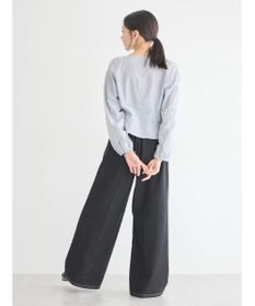 earth music&ecology フロントリボンブラウス