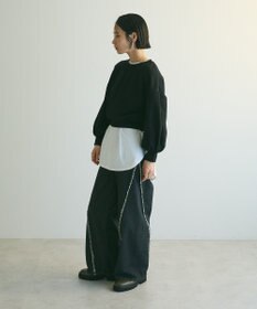 Green Parks ａ．バックレースアップスウェット