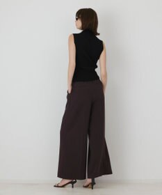 GRACE CONTINENTAL ビジューリブニットトップ