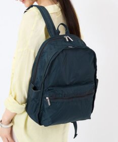 LeSportsac ROUTE BACKPACK/ミッドナイトグリーン