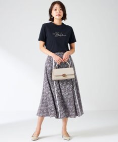 ANY SIS L 【洗える】ベーシックロゴ刺繍 Tシャツ