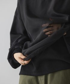 AMERICAN HOLIC オーガンジーレイヤードスウェット