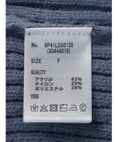 Green Parks ・Ｐｅｔｉｔ　Ｆｌｅｕｒ　Ｖネックラインニットチュニック