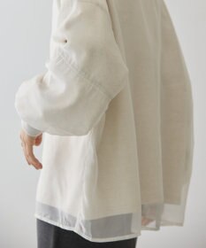 AMERICAN HOLIC オーガンジーレイヤードスウェット