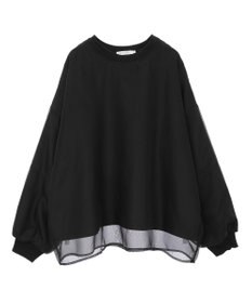 AMERICAN HOLIC オーガンジーレイヤードスウェット